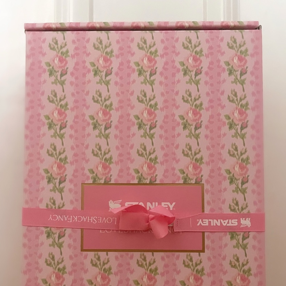 Stanley Pink Floral Coffee & Tea Accessory Box